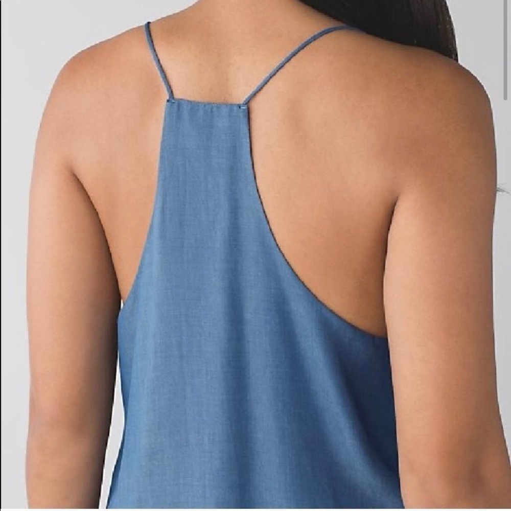 Lily lemon Wake & Flow Racerback Tank - Picture 2 of 8